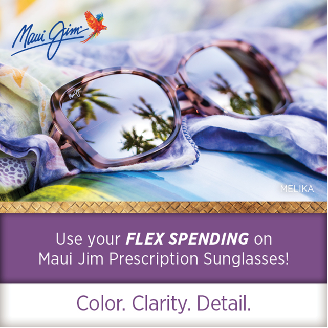 Use Your Flex Spending On Prescription Maui Jim Sunglasses!