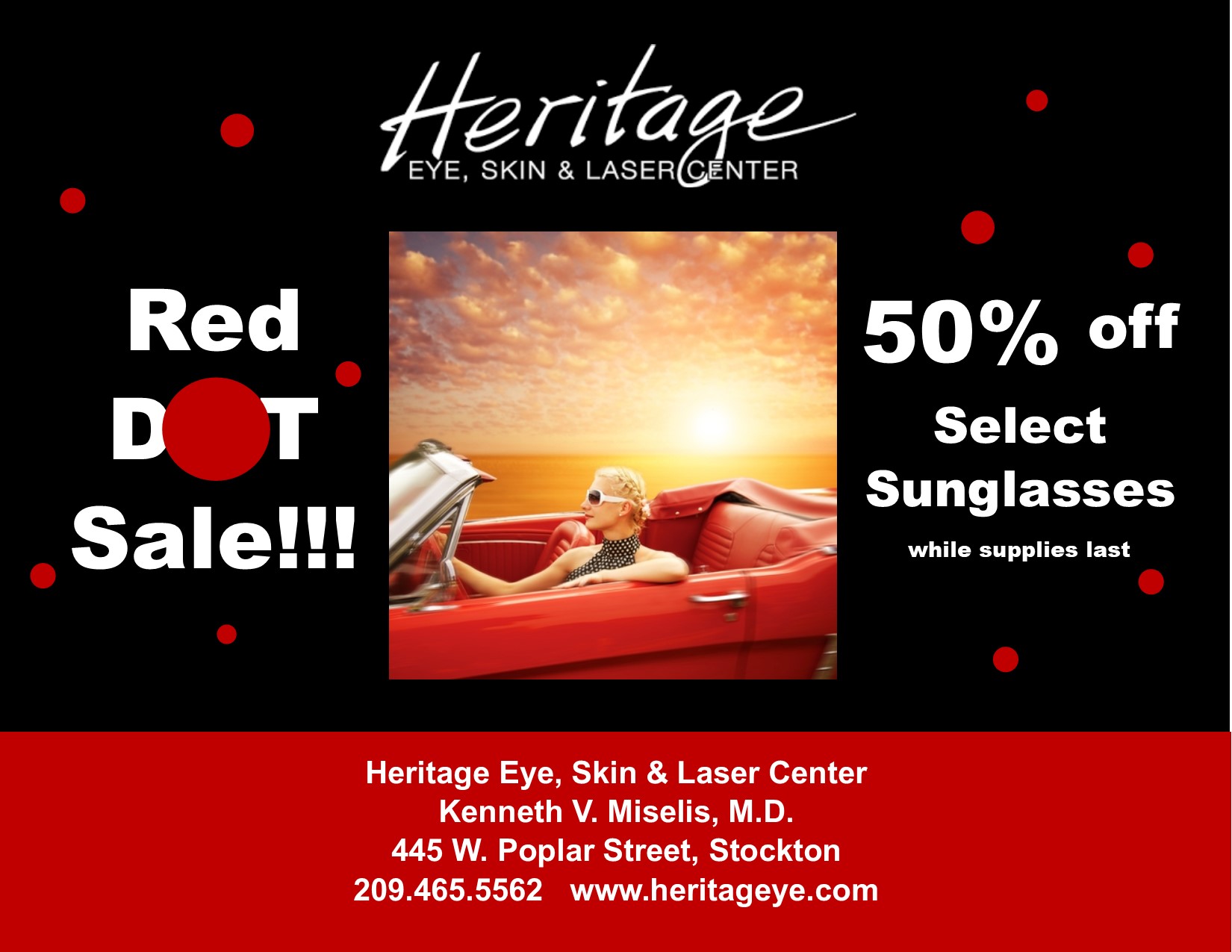 Don’t Miss Our Red Dot Sunglass Sale!